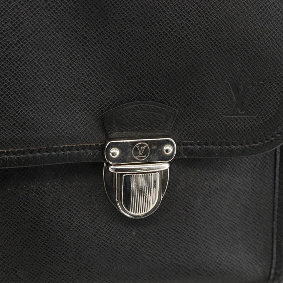 LOUIS VUITTON Taiga Alexei Shoulder Bag Ardoise M32472 LV Auth BAZ083