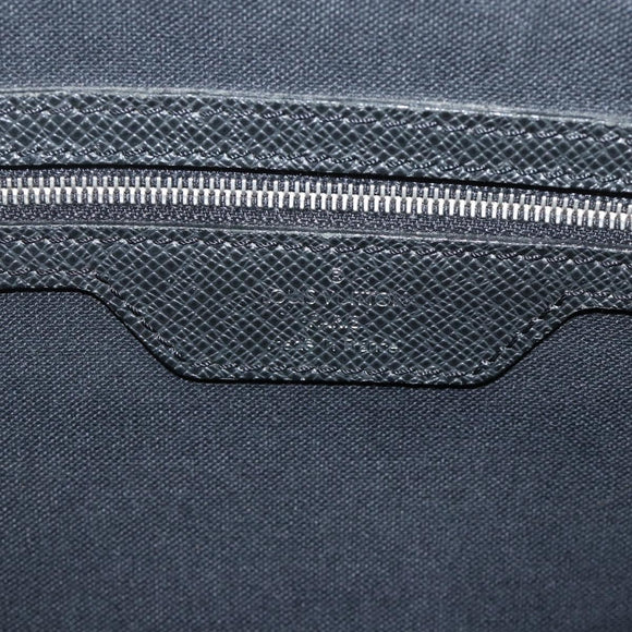 LOUIS VUITTON Taiga Alexei Shoulder Bag Ardoise M32472 LV Auth BAZ083