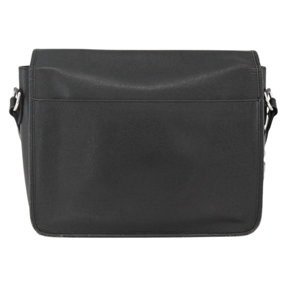 LOUIS VUITTON Taiga Alexei Shoulder Bag Ardoise M32472 LV Auth BAZ083