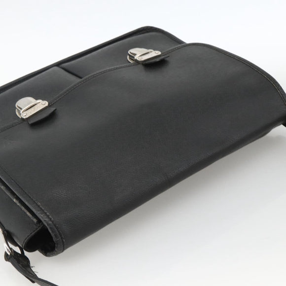 LOUIS VUITTON Taiga Alexei Shoulder Bag Ardoise M32472 LV Auth BAZ083