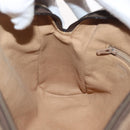 GUCCI GG Supreme Web Sherry Line Bag PVC Beige Gold 24 02 005 Auth BAZ088-22