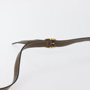 GUCCI GG Supreme Web Sherry Line Bag PVC Beige Gold 24 02 005 Auth BAZ088-14