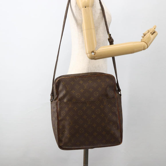 LOUIS VUITTON Monogram Marceau Shoulder Bag M40264 LV Auth BAZ089