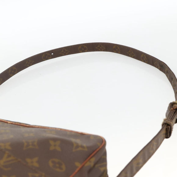 LOUIS VUITTON Monogram Marceau Shoulder Bag M40264 LV Auth BAZ089