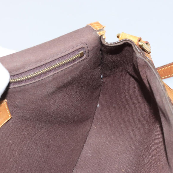 LOUIS VUITTON Monogram Menilmontant PM Shoulder Bag M40474 LV Auth BAZ092