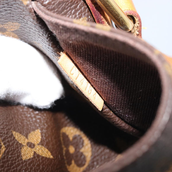 LOUIS VUITTON Monogram Menilmontant PM Shoulder Bag M40474 LV Auth BAZ092