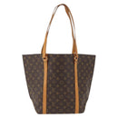 LOUIS VUITTON Monogram Sac Shopping Tote Bag M51108 LV Auth BAZ101-13