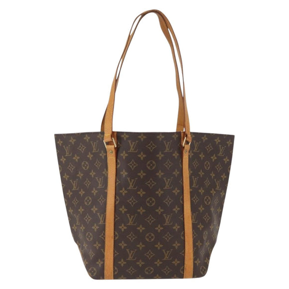 LOUIS VUITTON Monogram Sac Shopping Tote Bag M51108 LV Auth BAZ101