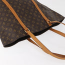 LOUIS VUITTON Monogram Sac Shopping Tote Bag M51108 LV Auth BAZ101-6