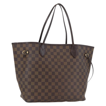 LOUIS VUITTON Damier Ebene Neverfull MM Tote Bag N51105 LV Auth BAZ102