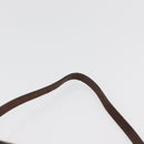 FENDI Zucca Canvas Hand Bag Brown Black Auth BAZ109-8