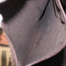 FENDI Zucca Canvas Tote Bag Black Brown Auth BAZ112-20