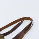 FENDI Zucca Canvas Tote Bag Black Brown Auth BAZ112-8