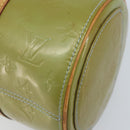 LOUIS VUITTON Monogram Vernis Bedford Hand Bag Baby Blue M91007 LV Auth BAZ125-15