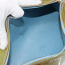 LOUIS VUITTON Monogram Vernis Bedford Hand Bag Baby Blue M91007 LV Auth BAZ125-11