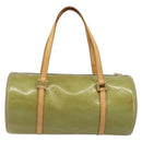 LOUIS VUITTON Monogram Vernis Bedford Hand Bag Baby Blue M91007 LV Auth BAZ125-2