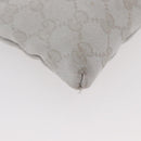 GUCCI GG Canvas Sherry Line Waist Bag Silver 28566 Auth BAZ127-10