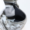 GUCCI GG Canvas Sherry Line Waist Bag Silver 28566 Auth BAZ127-19