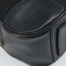PRADA Hand Bag Nylon Black Silver Auth BAZ141A-14