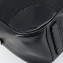 PRADA Hand Bag Nylon Black Silver Auth BAZ141A-16
