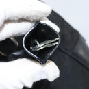 PRADA Hand Bag Nylon Black Silver Auth BAZ141A-10
