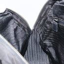PRADA Hand Bag Nylon Black Silver Auth BAZ141A-22