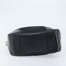 PRADA Hand Bag Nylon Black Silver Auth BAZ141A-5