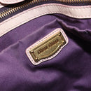 Miu Miu Hand Bag Leather 2way Pink Gold Auth BAZ142M-20