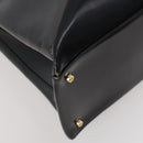 GUCCI Tote Bag Patent leather Black Gold 002 1046 0407 Auth BAZ151-16