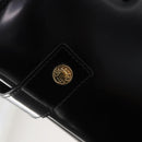 GUCCI Tote Bag Patent leather Black Gold 002 1046 0407 Auth BAZ151-17