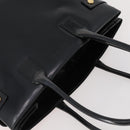 GUCCI Tote Bag Patent leather Black Gold 002 1046 0407 Auth BAZ151-6