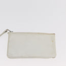 CHANEL Matelasse Drawstring Chain Shoulder Bag Leather Beige Gold CC Auth BAZ157-21