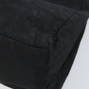 PRADA Hand Bag Nylon Black Silver Auth BAZ160-14