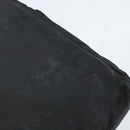 PRADA Hand Bag Nylon Black Silver Auth BAZ160-10