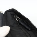 PRADA Shoulder Bag Nylon Black Silver Auth BAZ163-18