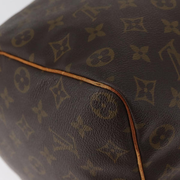 LOUIS VUITTON Monogram Speedy 35 Hand Bag M41524 LV Auth BAZ174