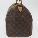 LOUIS VUITTON Monogram Speedy 35 Hand Bag M41524 LV Auth BAZ174-4