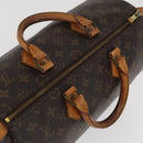 LOUIS VUITTON Monogram Speedy 35 Hand Bag M41524 LV Auth BAZ174-6