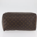 LOUIS VUITTON Monogram Speedy 35 Hand Bag M41524 LV Auth BAZ174-5