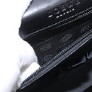LOEWE Business Bag Leather Black Silver Auth BAZ175-23
