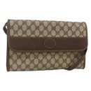 GUCCI GG Supreme Shoulder Bag PVC Beige Gold 004 58 0264 Auth BAZ182-1