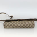 GUCCI GG Supreme Shoulder Bag PVC Beige Gold 004 58 0264 Auth BAZ182-5