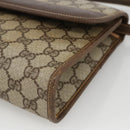 GUCCI GG Supreme Shoulder Bag PVC Beige Gold 004 58 0264 Auth BAZ182-14