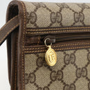 GUCCI GG Supreme Shoulder Bag PVC Beige Gold 004 58 0264 Auth BAZ182-18