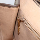 GUCCI GG Supreme Shoulder Bag PVC Beige Gold 004 58 0264 Auth BAZ182-22