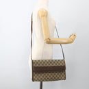 GUCCI GG Supreme Shoulder Bag PVC Beige Gold 004 58 0264 Auth BAZ182-24