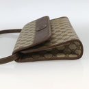 GUCCI GG Supreme Shoulder Bag PVC Beige Gold 004 58 0264 Auth BAZ182-3