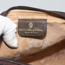 GUCCI GG Supreme Web Sherry Line Shoulder Bag PVC Beige Gold 010 378 Auth BAZ183-17