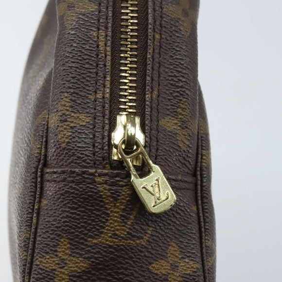 LOUIS VUITTON Monogram Trousse Toilette 23 Clutch Bag M47524 LV Auth BAZ186