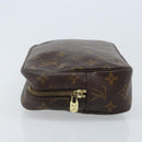 LOUIS VUITTON Monogram Trousse Toilette 23 Clutch Bag M47524 LV Auth BAZ186-4